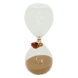 Sablier Belli H.20cm verre assorti