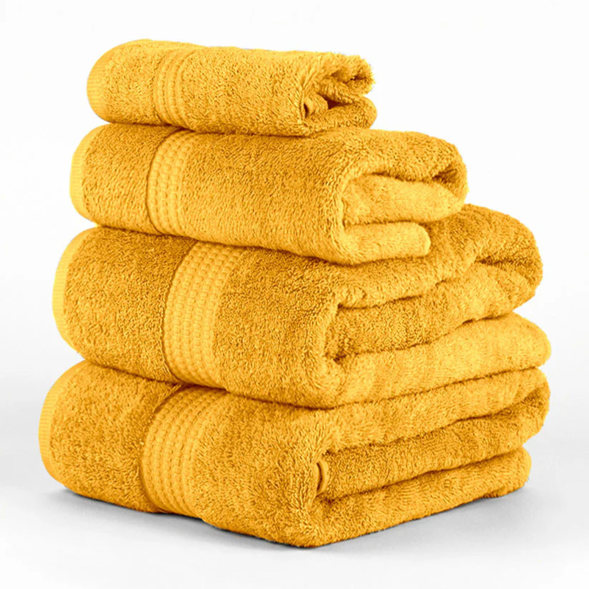 Toalla de baño 700gr mostaza