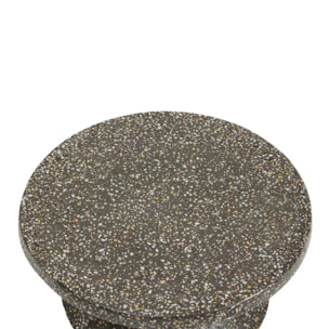 Table d'appoint de jardin Alturio D35cm noir