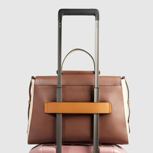 Piquadro Borsa modello satchel in pelle porta pc con protezioni antiurto e RFID