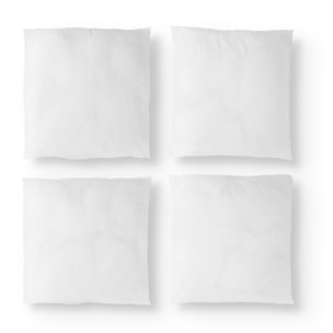 Set 4 Imbottitura Cuscini 40 x 40 EFFE