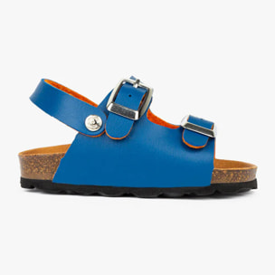 Sandalias Bio de Bebé Polipiel Azul