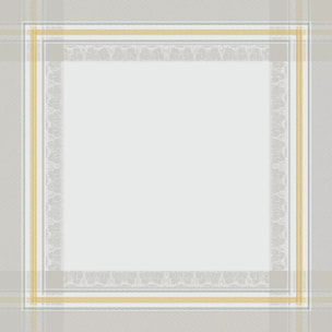 Serviette coton mélangé motif jacquard blanc Galerie des glaces vermeil