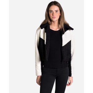 CHAQUETA BALANCE · NEGRO Y BLANCO