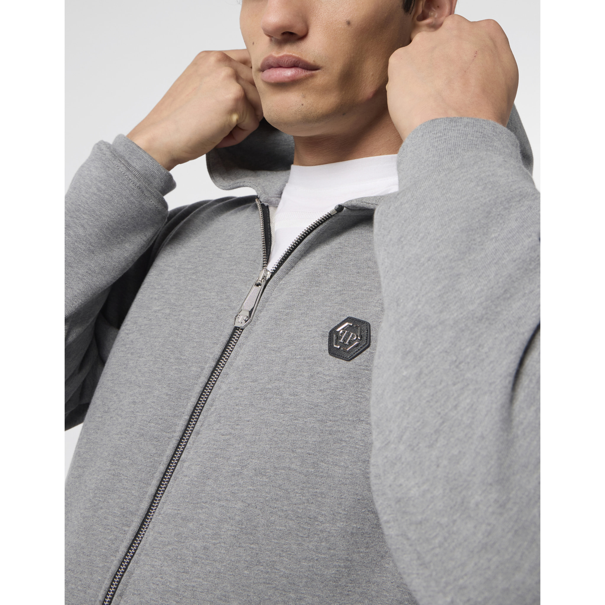 PHILIPP PLEIN Zip Hoodie Basic