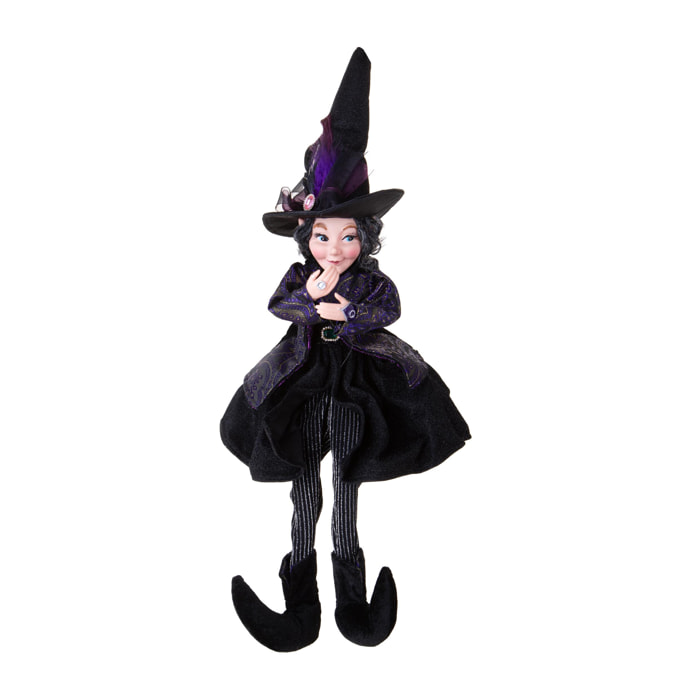 Befana/strega con cappello - Pezzi 1 - VIOLA - Bianchi Dino SpA
