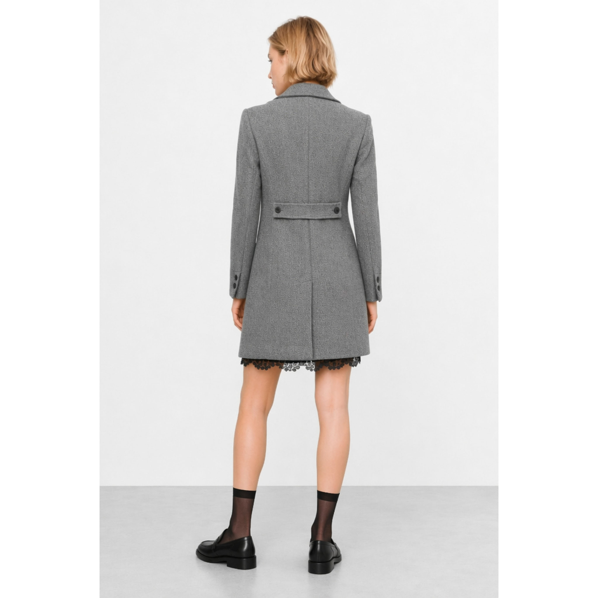 Kocca - Cappotto da donna sartoriale con rever e tasche a patta Donna