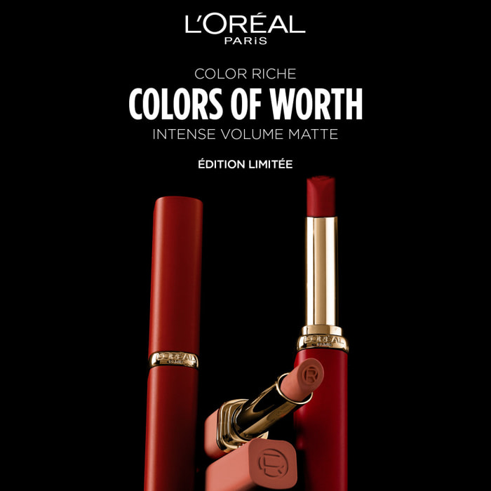 L'Oréal Paris Intense Volume Matte Colors of Worth 300 Rouge Confident 1.8g
