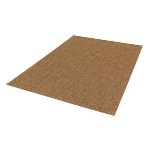 Tapis intérieur/extérieur effet jute coloris caramel OLIVER