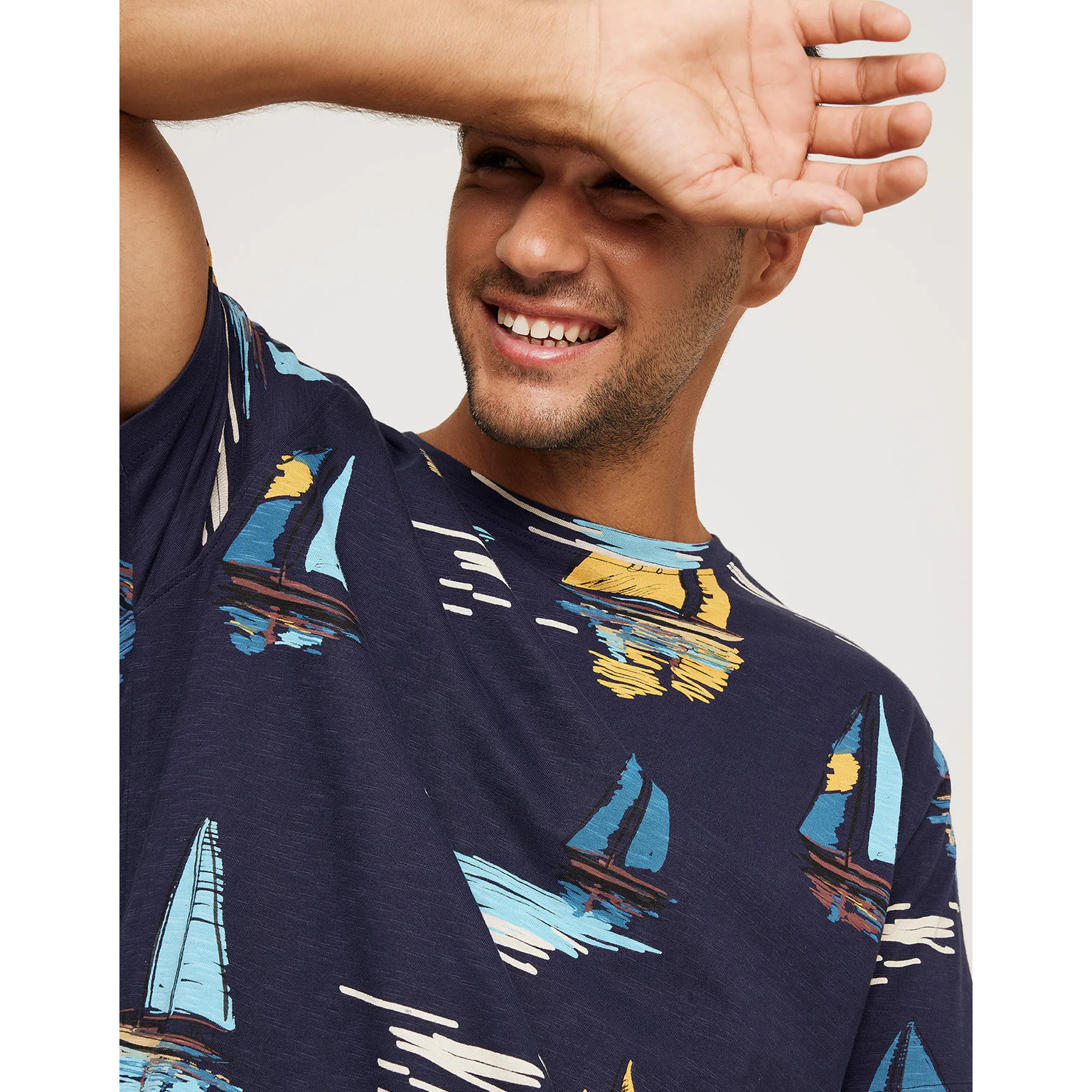 Camiseta Manga Corta Barcos - Sloopy