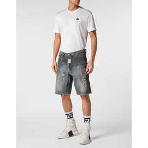 PHILIPP PLEIN Pantalones cortos vaqueros