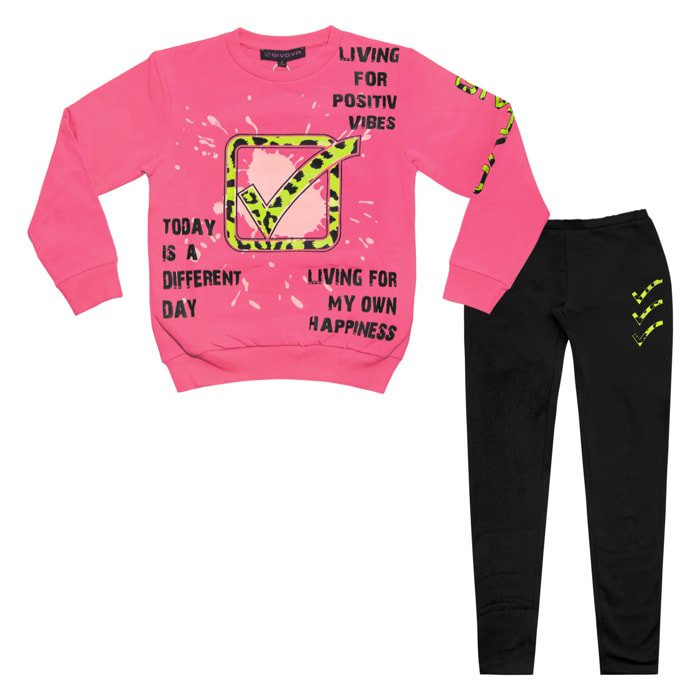 Tuta Ragazza GIVOVA Cotone Felpato 8 - 14 Anni