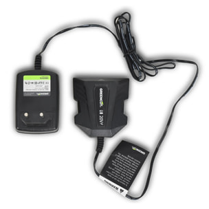 Cargador para baterías de litio herramientas jardinería 20V/40V GREENCUT CBD2015L
