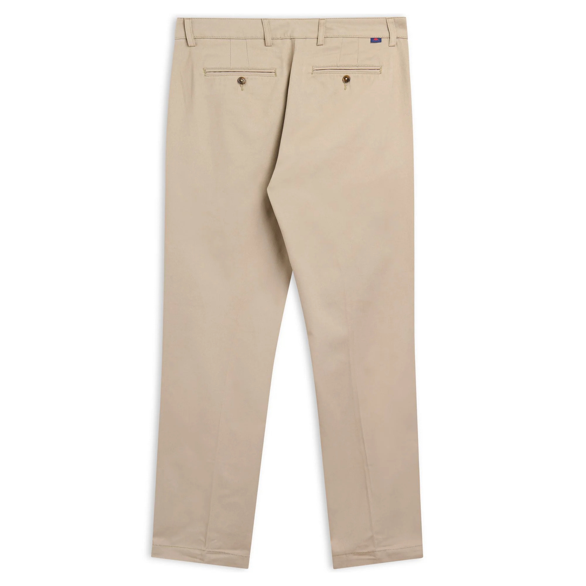 Pantaloni Robe di Kappa Uomo Wingi Peached Gabardine Marrone