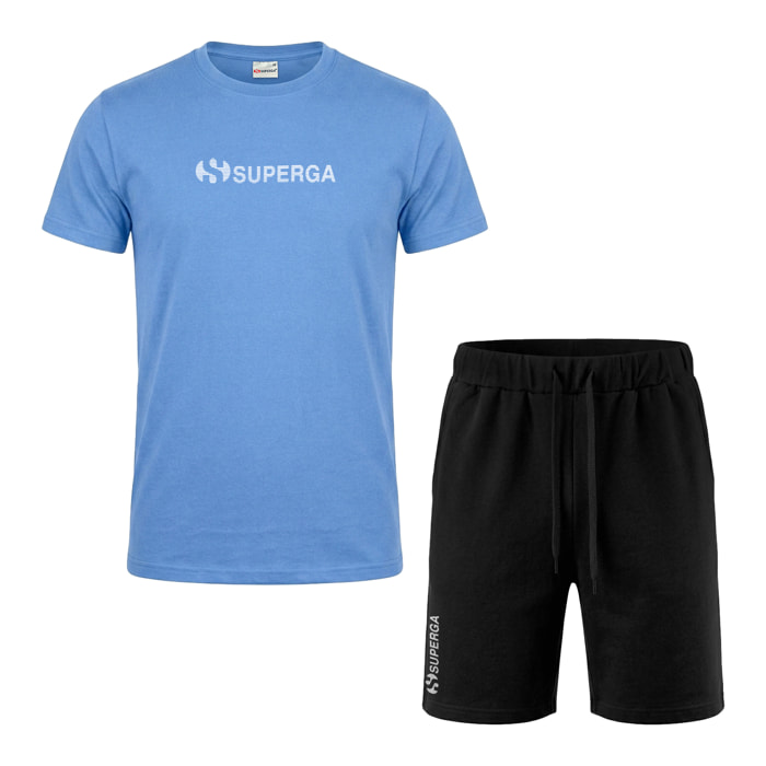 Completo Uomo SUPERGA Corto Cotone Jersey