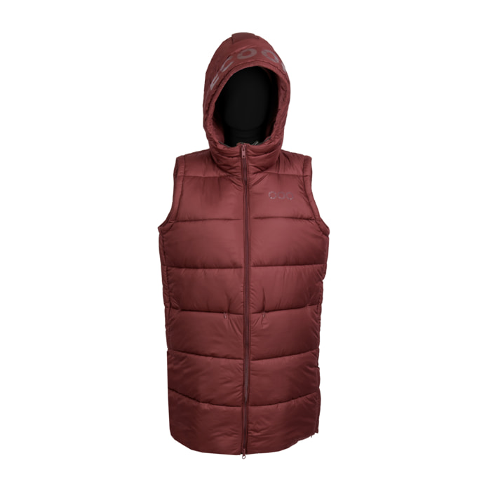 Gilet lungo Barcelona di ECOON - marrone scuro