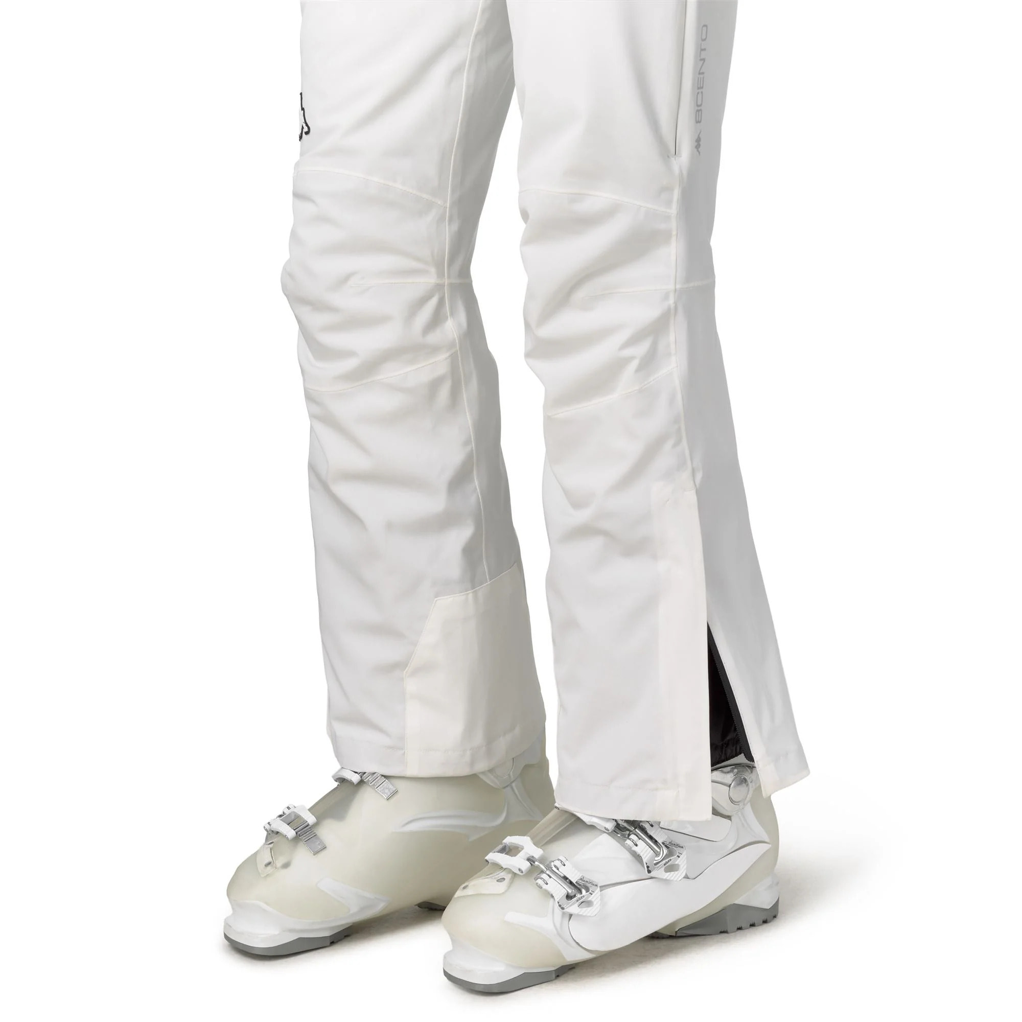 Kappa - Pantaloni Donna Bianco - 8Cento 834