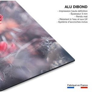 Tableau fleurs carmen  Tableau alu Dibond