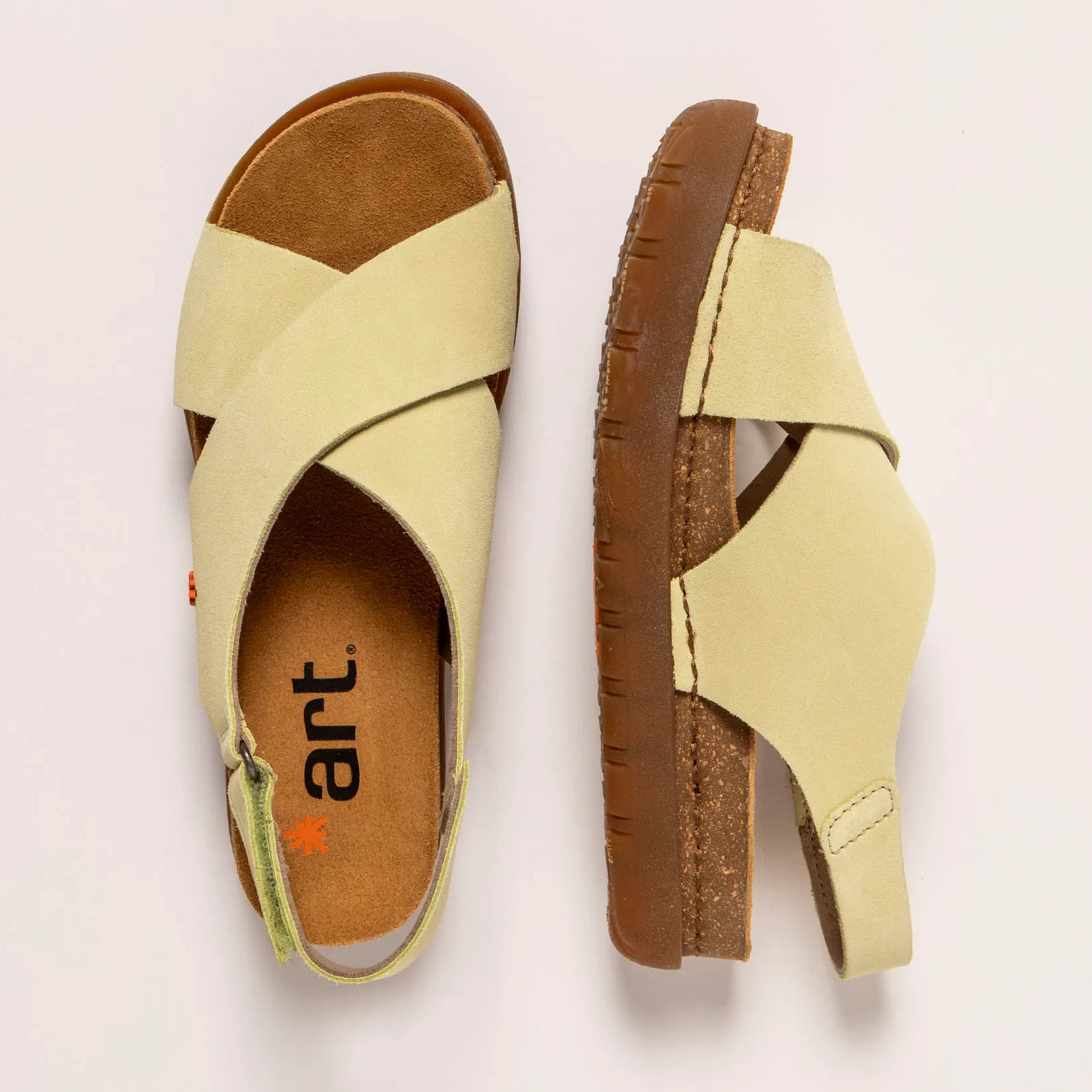 Sandalias 1710S SILK SUEDE LIMA/ RHODES color Lima