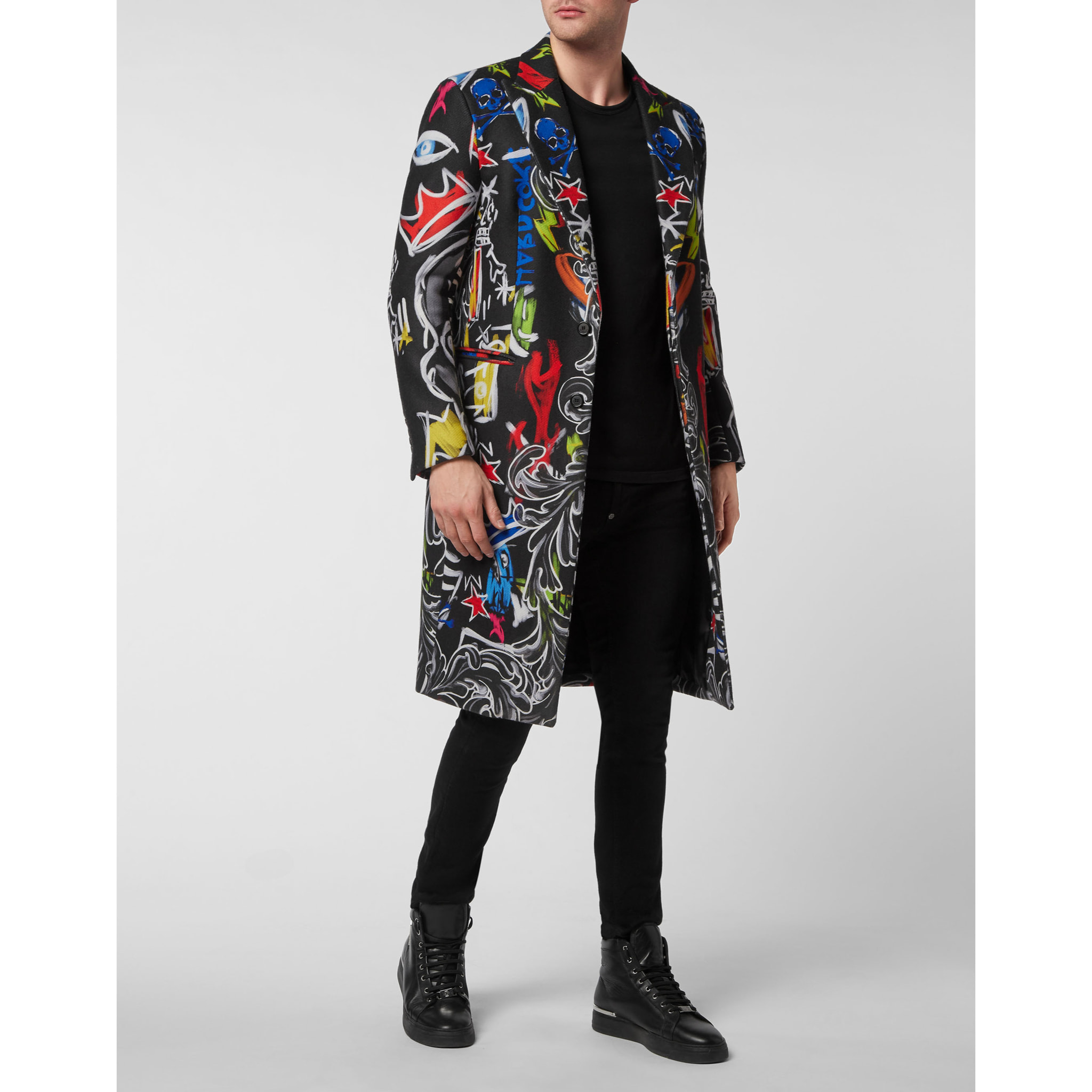PHILIPP PLEIN COAT LONG