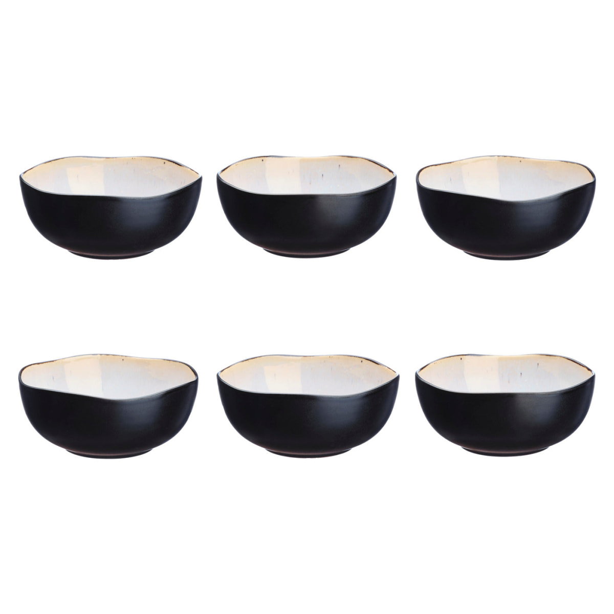 Bol IRIS Ø16,5cm - 6 pièces - Blanc ivoire