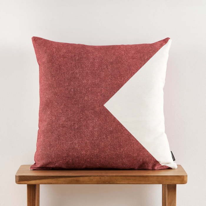 Housse de coussin 100 % coton 50x50 cm Deveses A