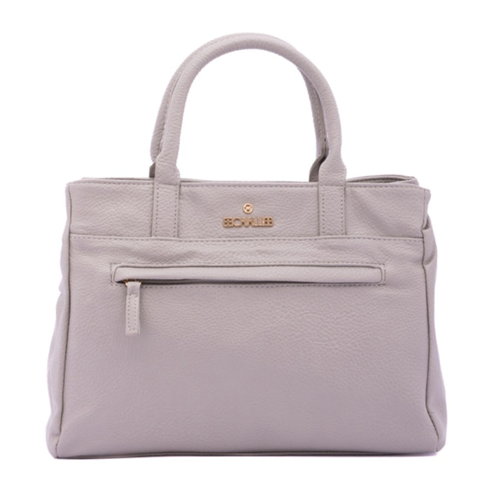 Borsa a mano da donna - Modello False - Ecopelle - 30.0 x 22.0 x 10.0 cm