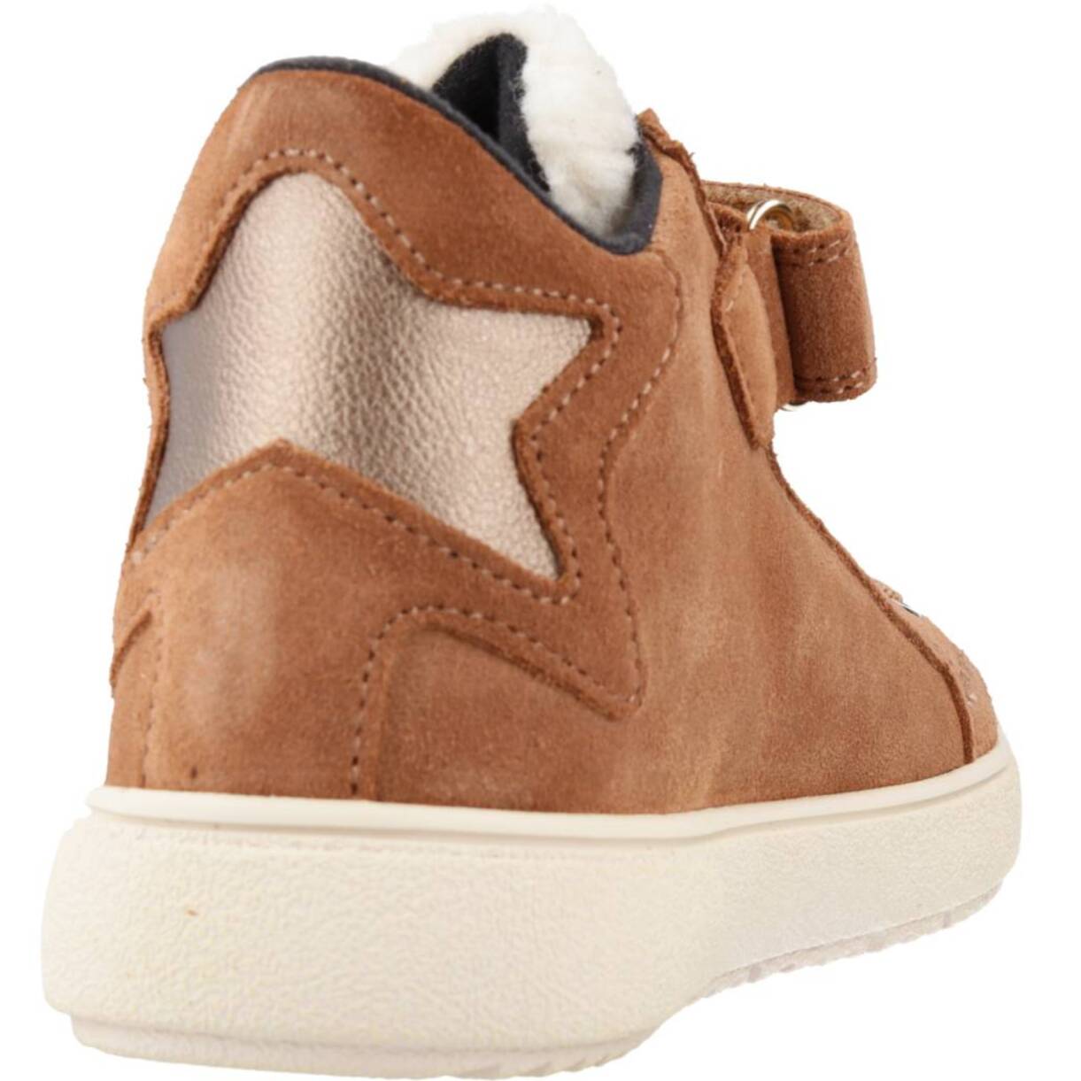 Zapatillas Niña de la marca GEOX  modelo J THELEVEN WPF C MARRON