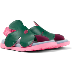 Sandalias - CAMPER Brutus - Verde - Cuero liso