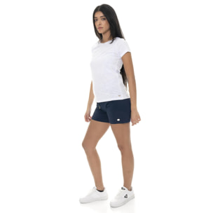 Leone Camiseta básica de mujer de manga corta