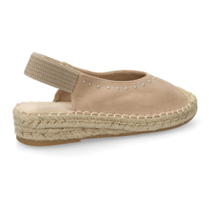 Alpargata destalonada mujer comoda verano