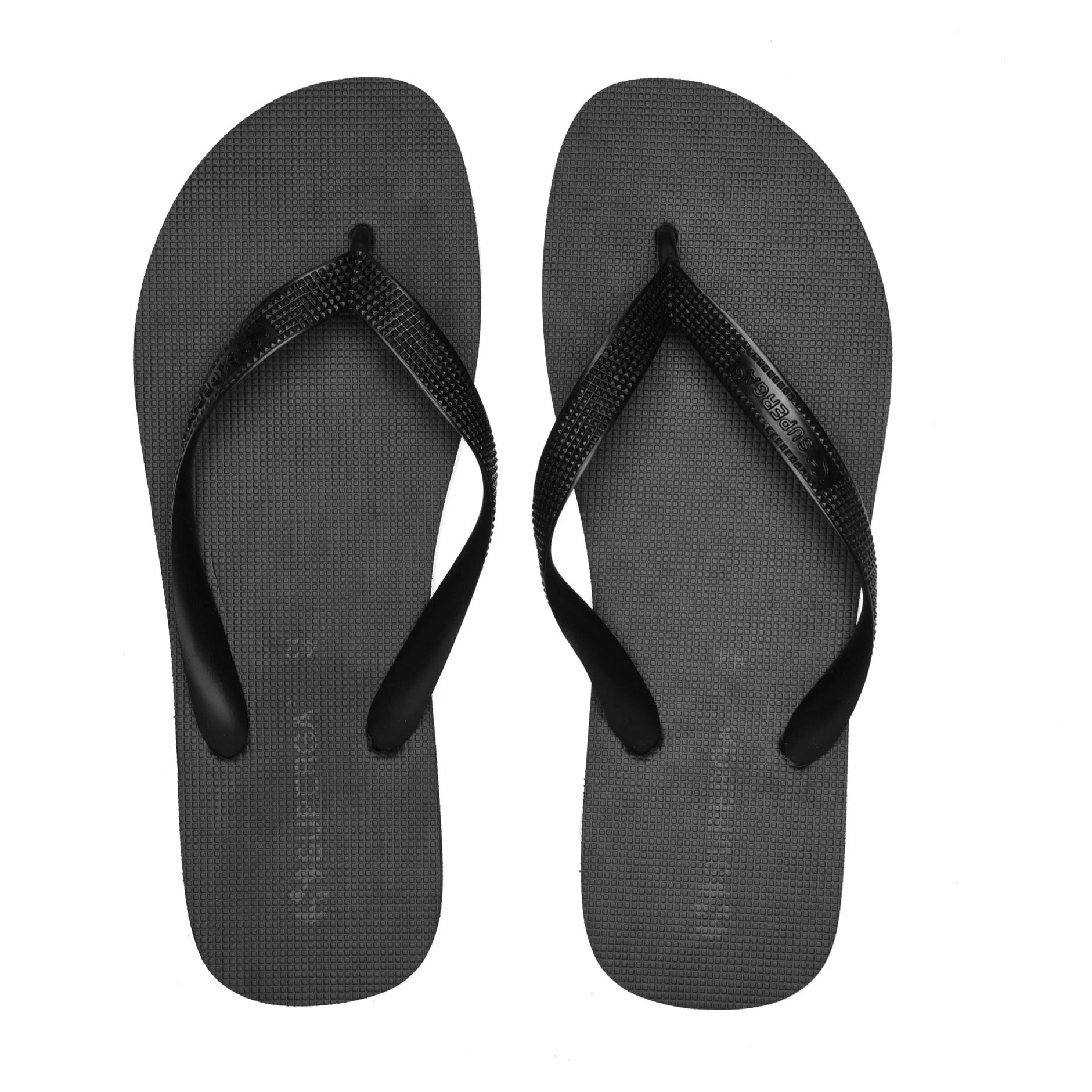 Slippers Superga Uomo Nero 4121 Flip Flops