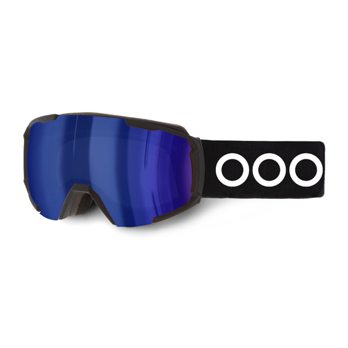 Gafas de esquí ECOON modelo Gasherbrum en color Negro / Azul Revo
