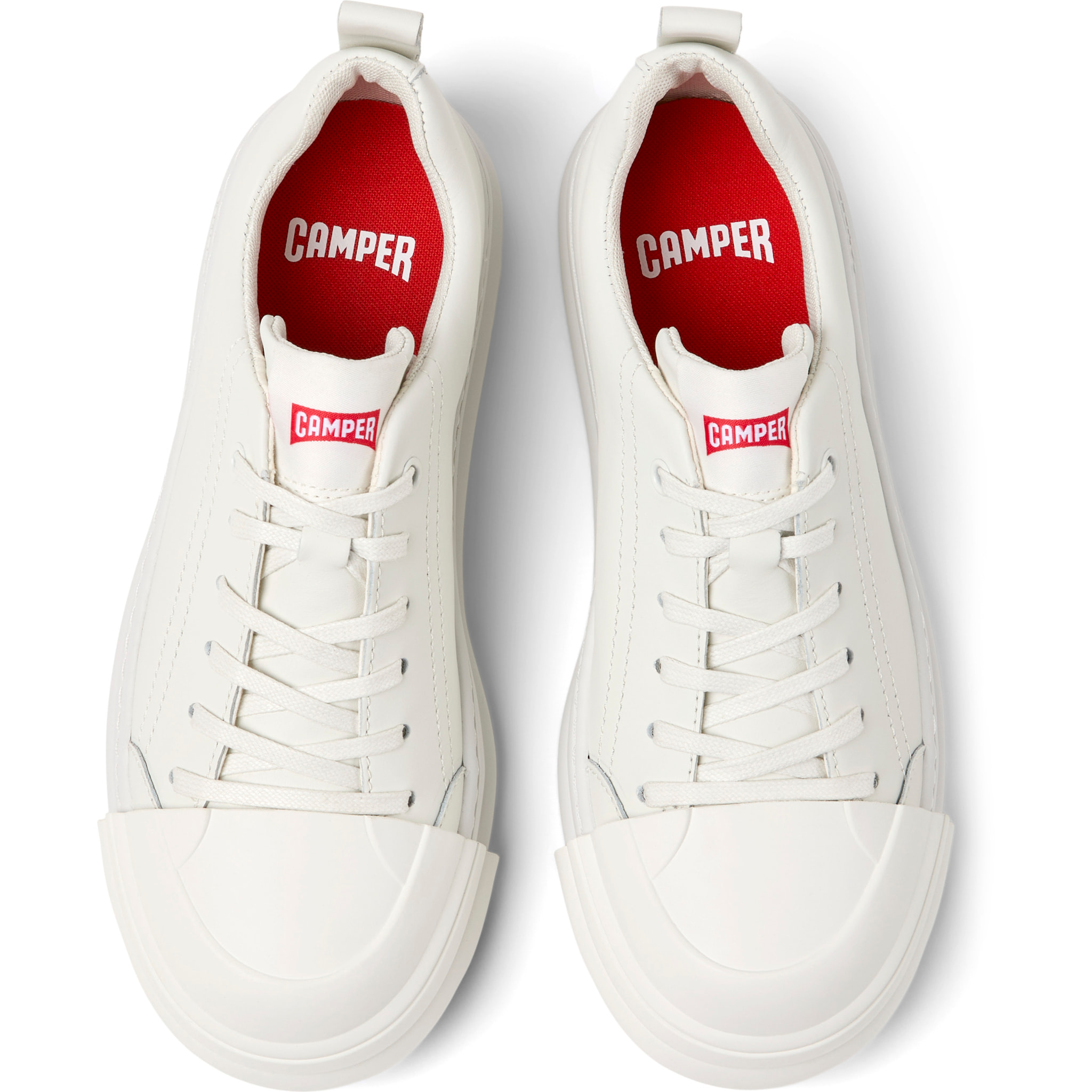 Zapatillas - CAMPER Junction Runner - Blanco - Cuero liso