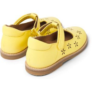 Ballerini - CAMPER Savina Twins - Giallo - Pelle liscia