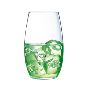 6 verres à eau 40 cl Menades