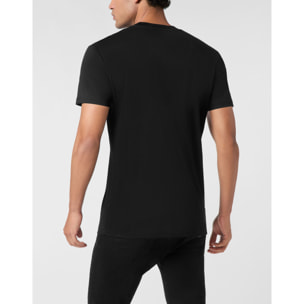 PHILIPP PLEIN T-Shirt V-Neck Ss SKULL