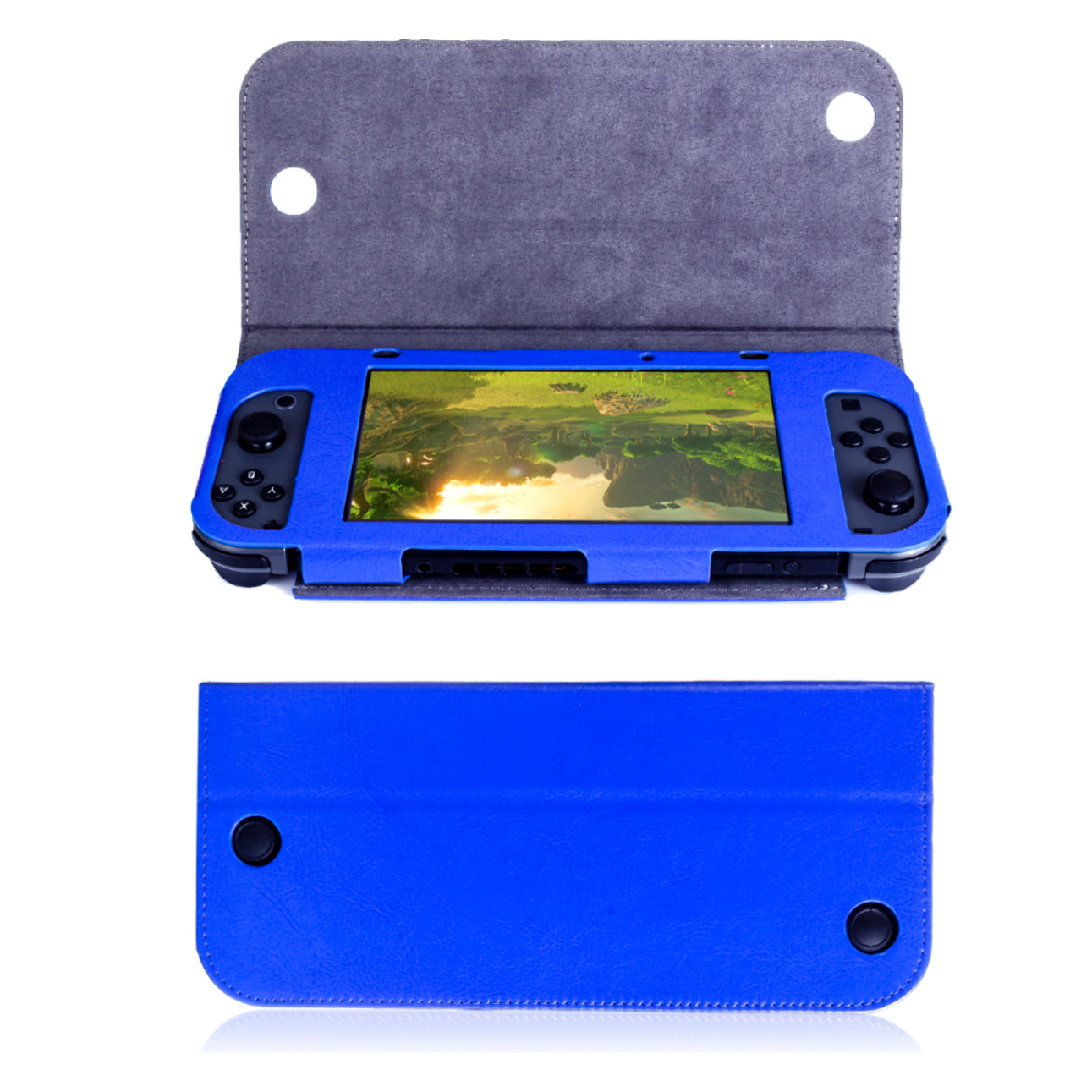 ASTUCCIO IN PELLE CON MANICO PER NINTENDO SWITCH