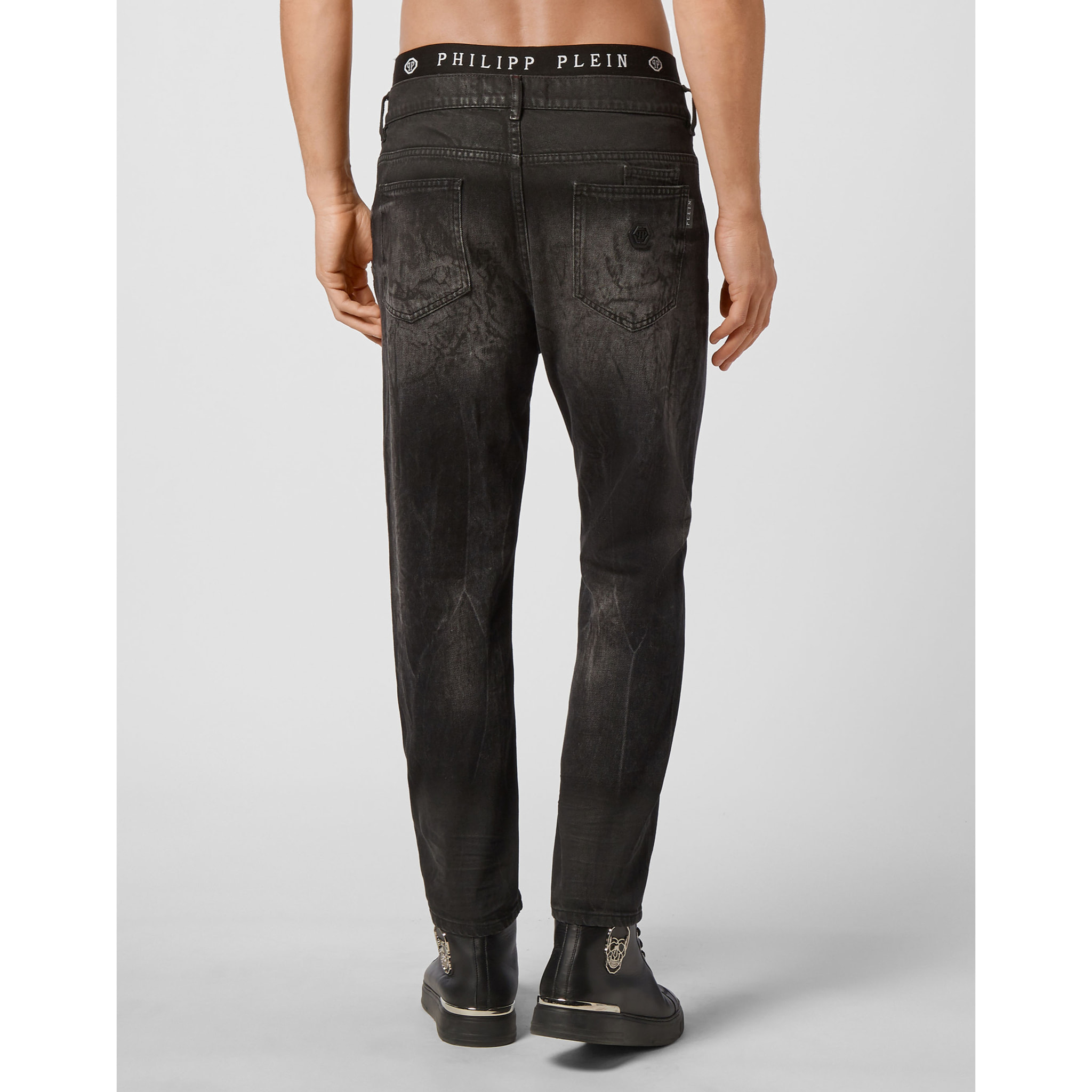 PHILIPP PLEIN Vaqueros Carrot Fit ICONIC PLEIN