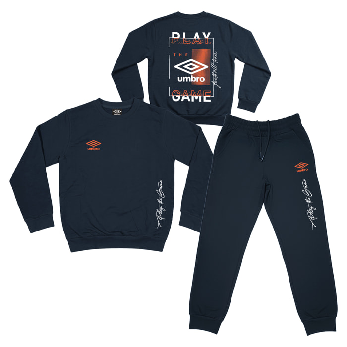 Tuta Ragazzo UMBRO Cotone Leggero Primavera - 8 / 16 Anni