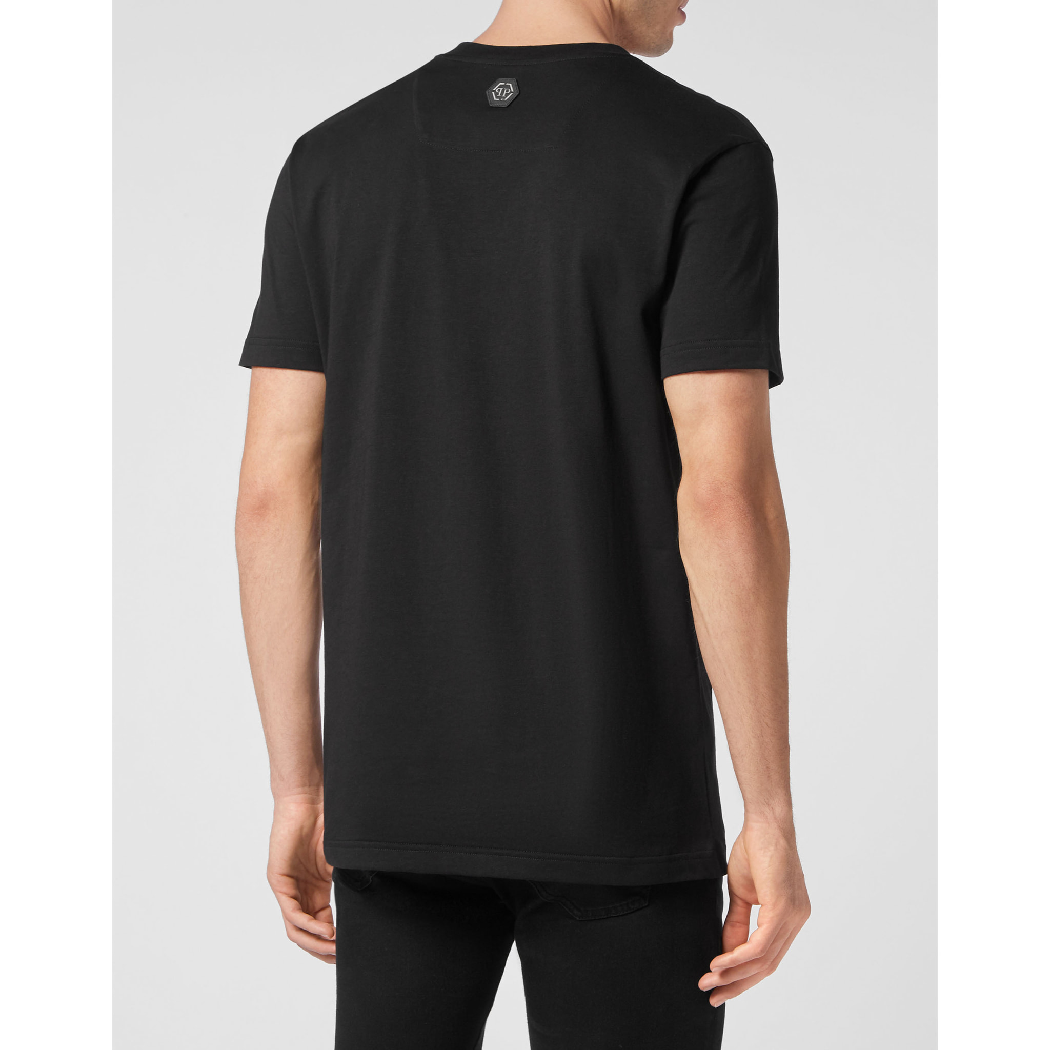 PHILIPP PLEIN T-Shirt Round Neck SKULL