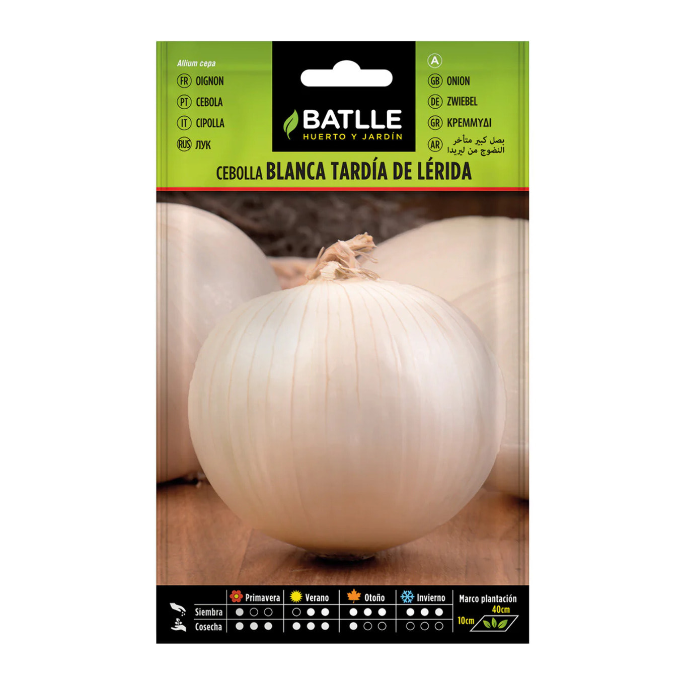 Semillas de Cebolla grande tardía de Lérida Batlle