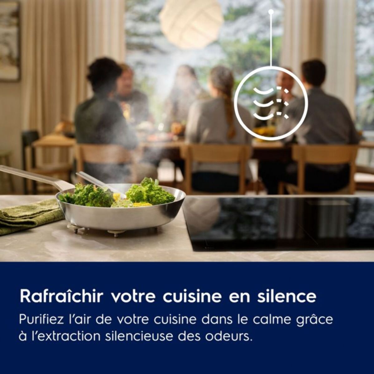 Hotte décorative murale ELECTROLUX LFT819K