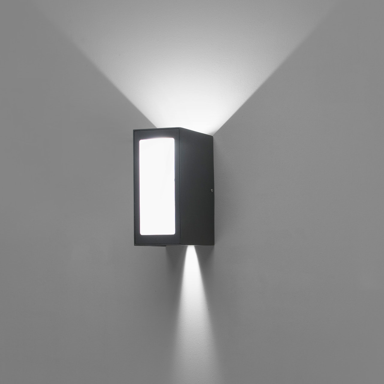 LOG Lampe applique gris foncé