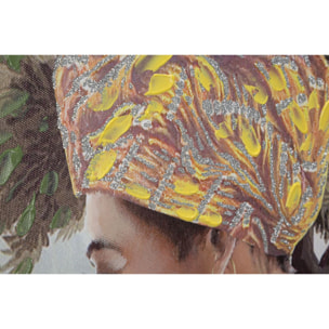 DIPINTO SU TELA KENDA ORIZZONTALE CM 120X3X90