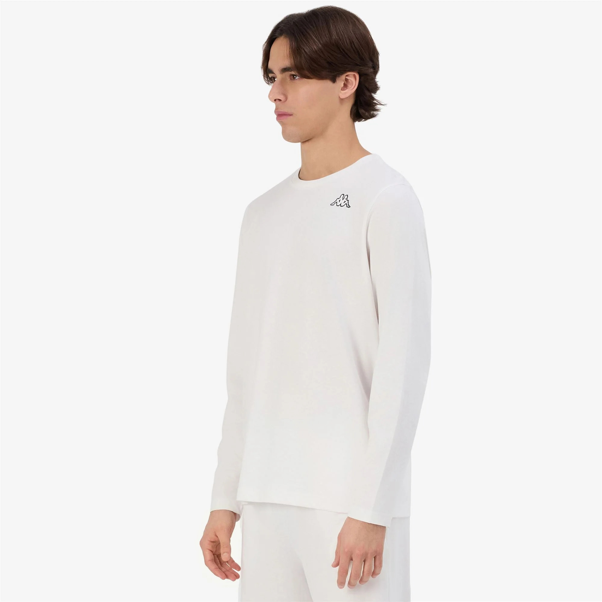 Kappa - T-Shirts & Top Uomo Bianco - Logo Gizabiar