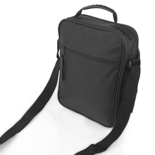 Bandolera Hombre Textil Jaslen Norwich Negro