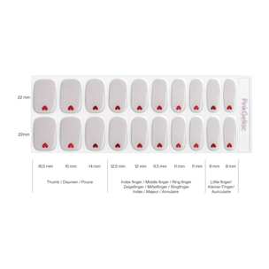 Stickers gel - 0037 Loving Hearts