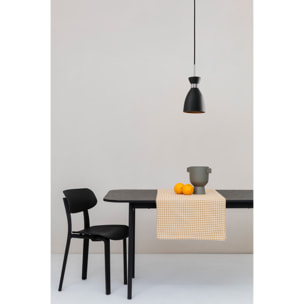 RETRO Colgante negro y cobre