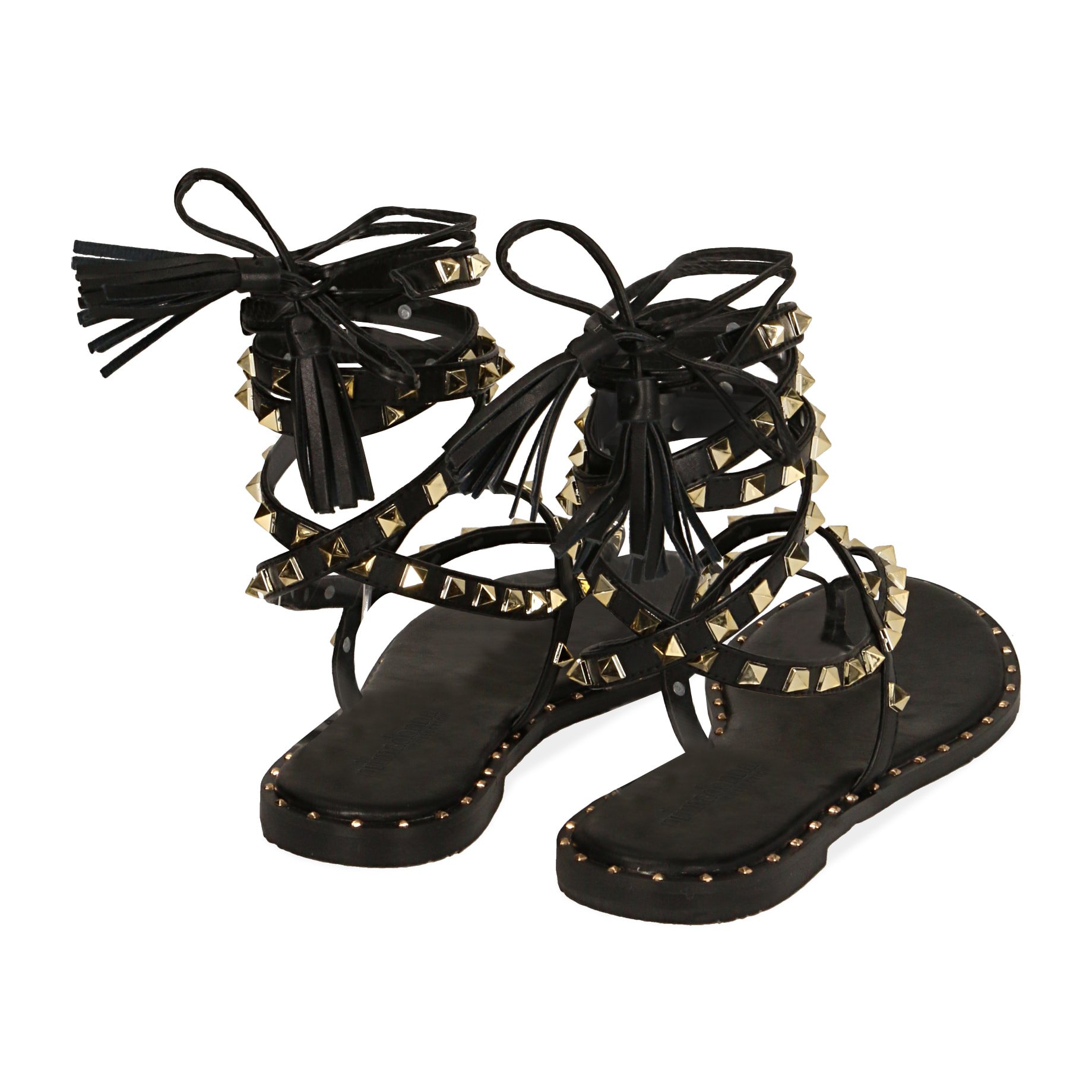 Sandalias chanclas negras